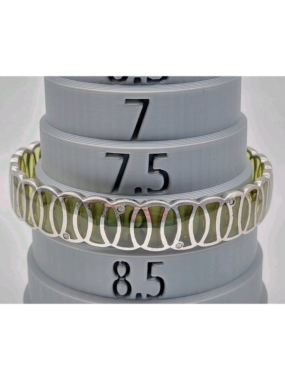 Stunning Plique A Jour Stained Glass bangle bracelet Large size Sexy Festival